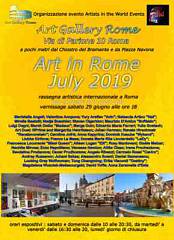 Art in rome july 2019